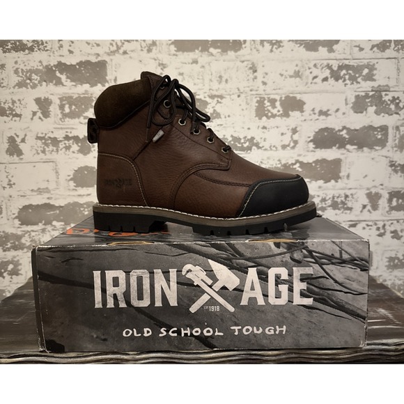 Iron Age‎ I0163 Dozer Boot Sz Men\'s 7.5 Wide New in Box main image 9